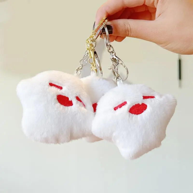 Plushie Charm Keychain Soft Plushie Charm Halloween Plush Toy Cute Design Collectors Stuffed Toys for Keychain Bag Charm