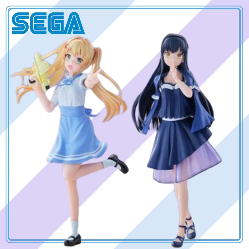 

【100%original】SEGA Summer Pockets" Luminasta "Tsumugi Wenders" Kusshima Omome" Collection Series Model Cartoon Character