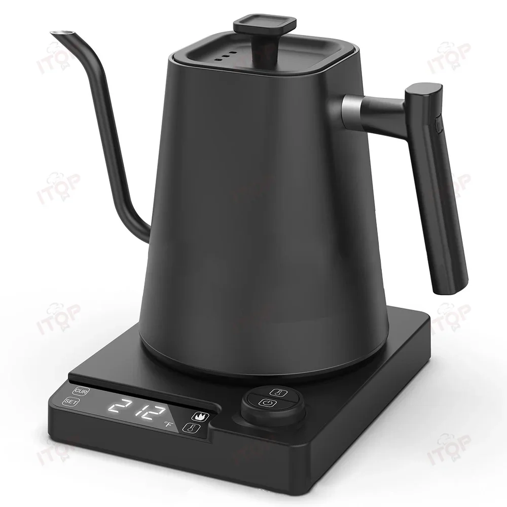 

Gooseneck Kettle Electric 100% Stainless Steel Bpa-free Pour Over Kettle Electric Teapot With Auto Shut-off Protection