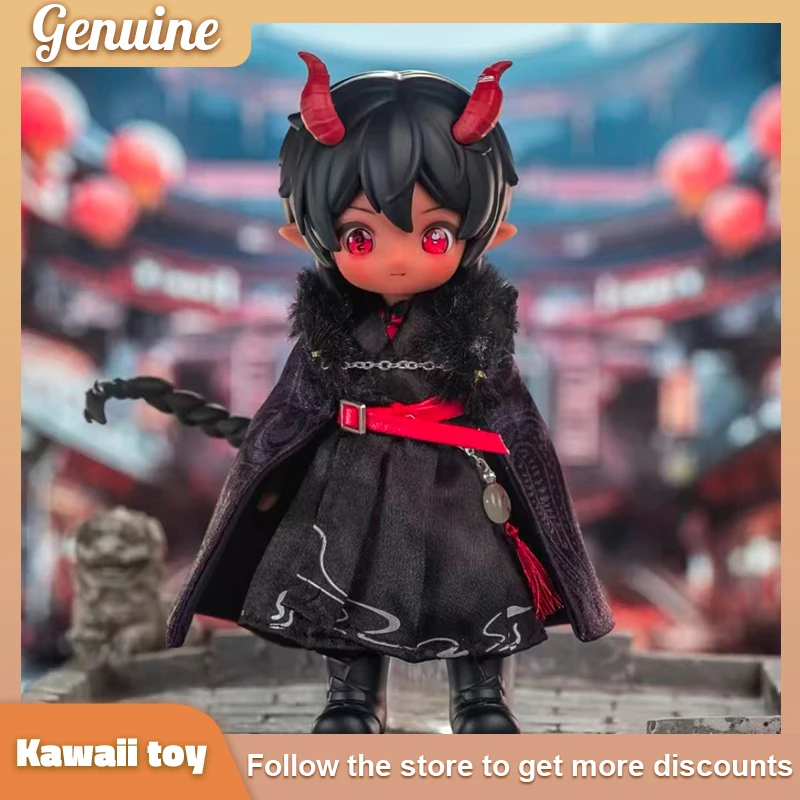 Nagi Beast Third Generation Study Tour Series Blind Box BJD 1/12 Articulated Anime Doll Cute Trendy Toy Birthday Gift for Girls