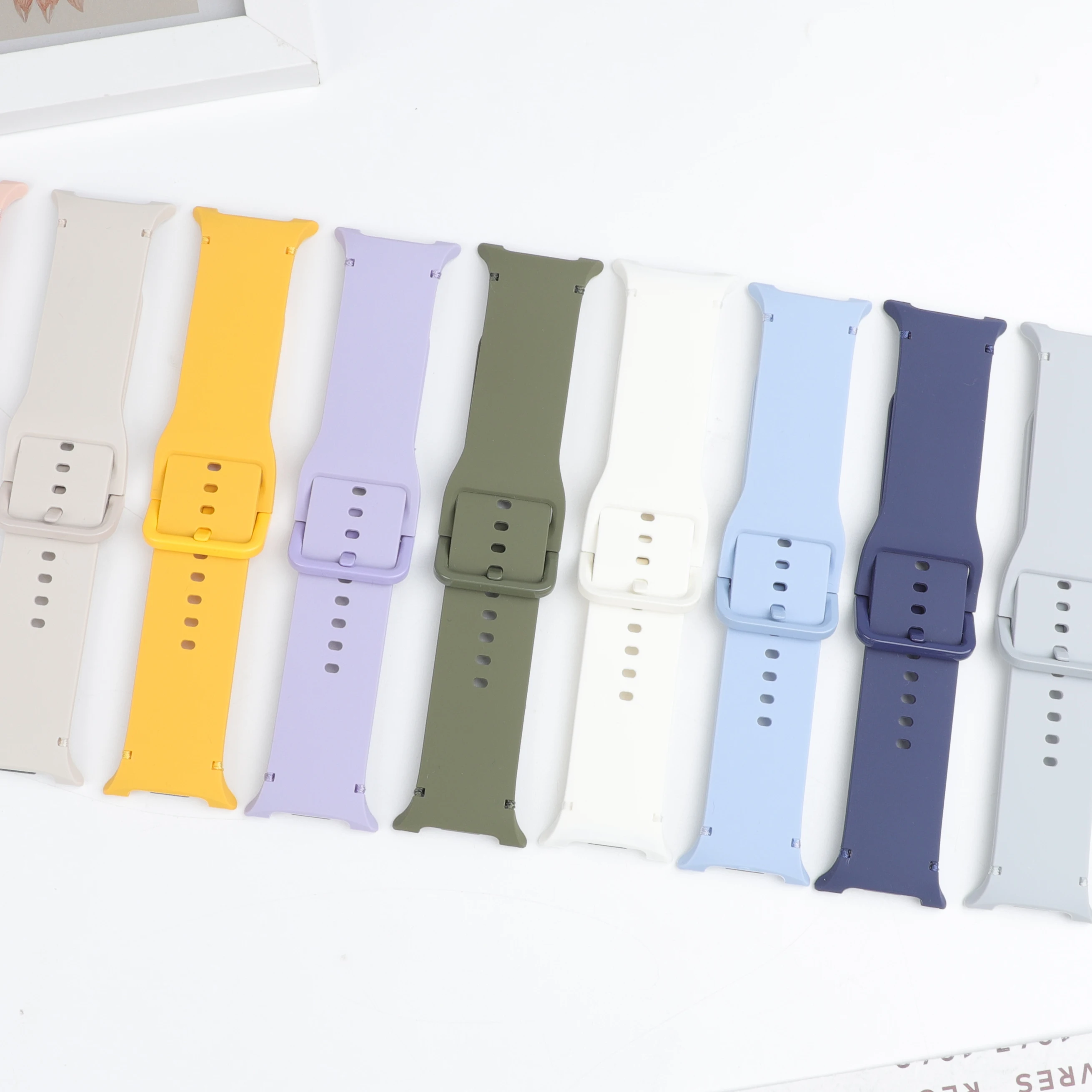 1:1 الرياضة الفرقة لساعة سامسونج جالاكسي 8 44 مللي متر 40 مللي متر 8 الكلاسيكية 46 مللي متر المعصم استبدال حزام سوار كوريا غالاكسي ساعة 8 الأشرطة #3