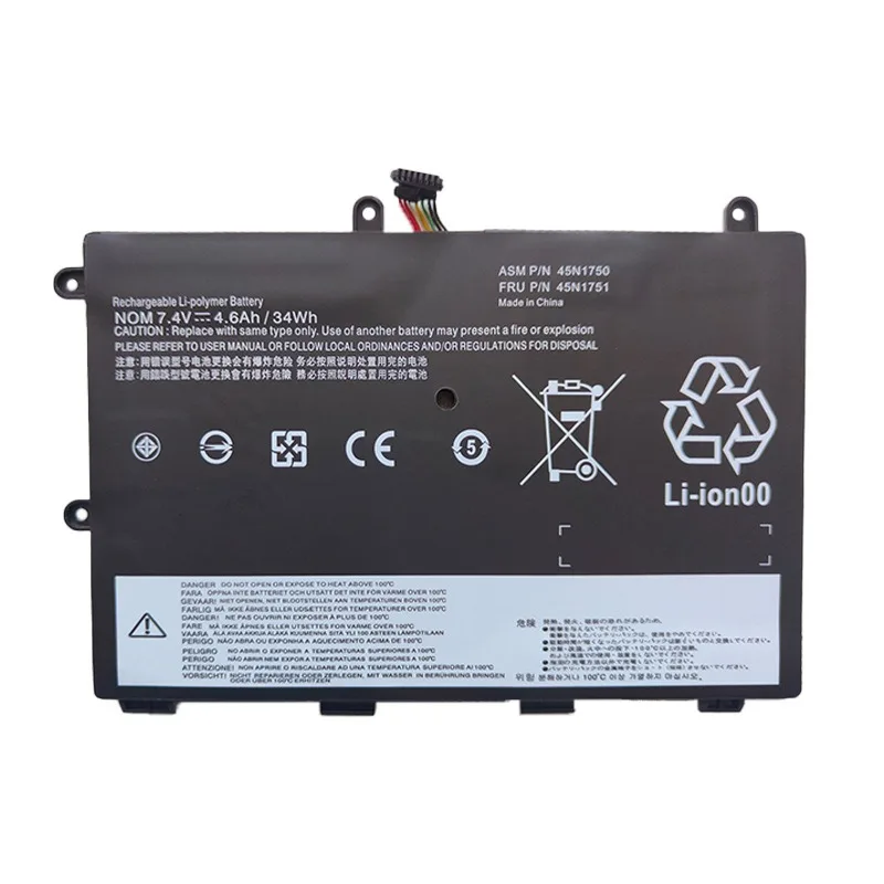 7.4V 4600mAh Yoga11E Laptop Battery For Lenovo Yoga11E 45N1750 45N1751 45N1749 45N1748 notebook battery