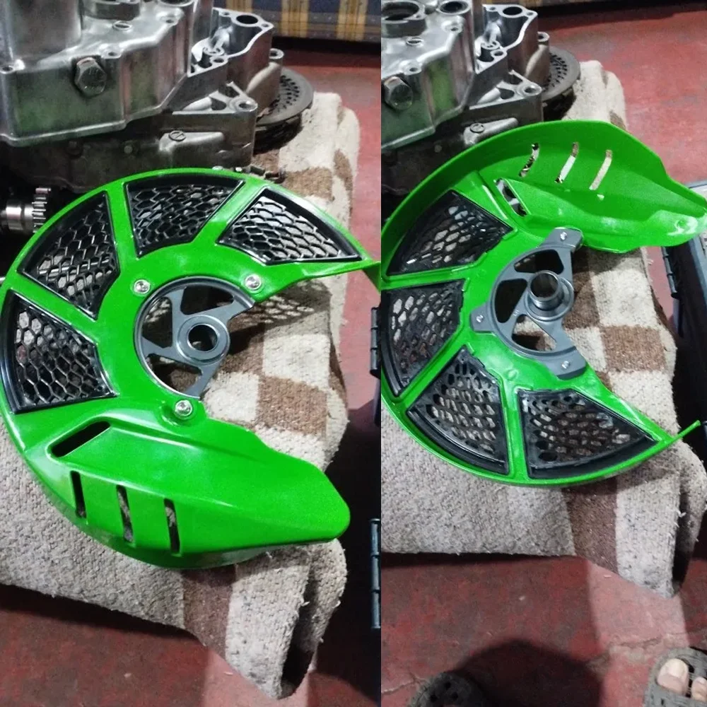 Motorcycle Front Brake Disc Rotor Guard Cover For Yamaha YZ125 YZ250 YZ250F YZ450F YZ125X YZ250X WR250F WR450F WR 250F 450F