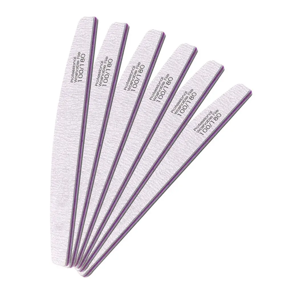 

Green File Manicure Nail Tool Professional Regular Nail File Wholesale Supply Simple Outlook Dustless Grit Sides Double Cut Flat