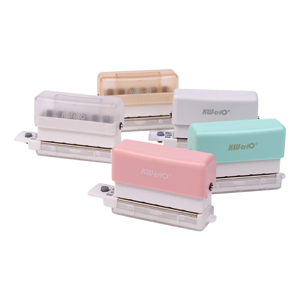 6-дырокол Мини милый ручной Дырокол «сделай сам» студенческий дырокол для записей документов ОБВЯЗОЧНЫЙ Дырокол офисные принадлежности