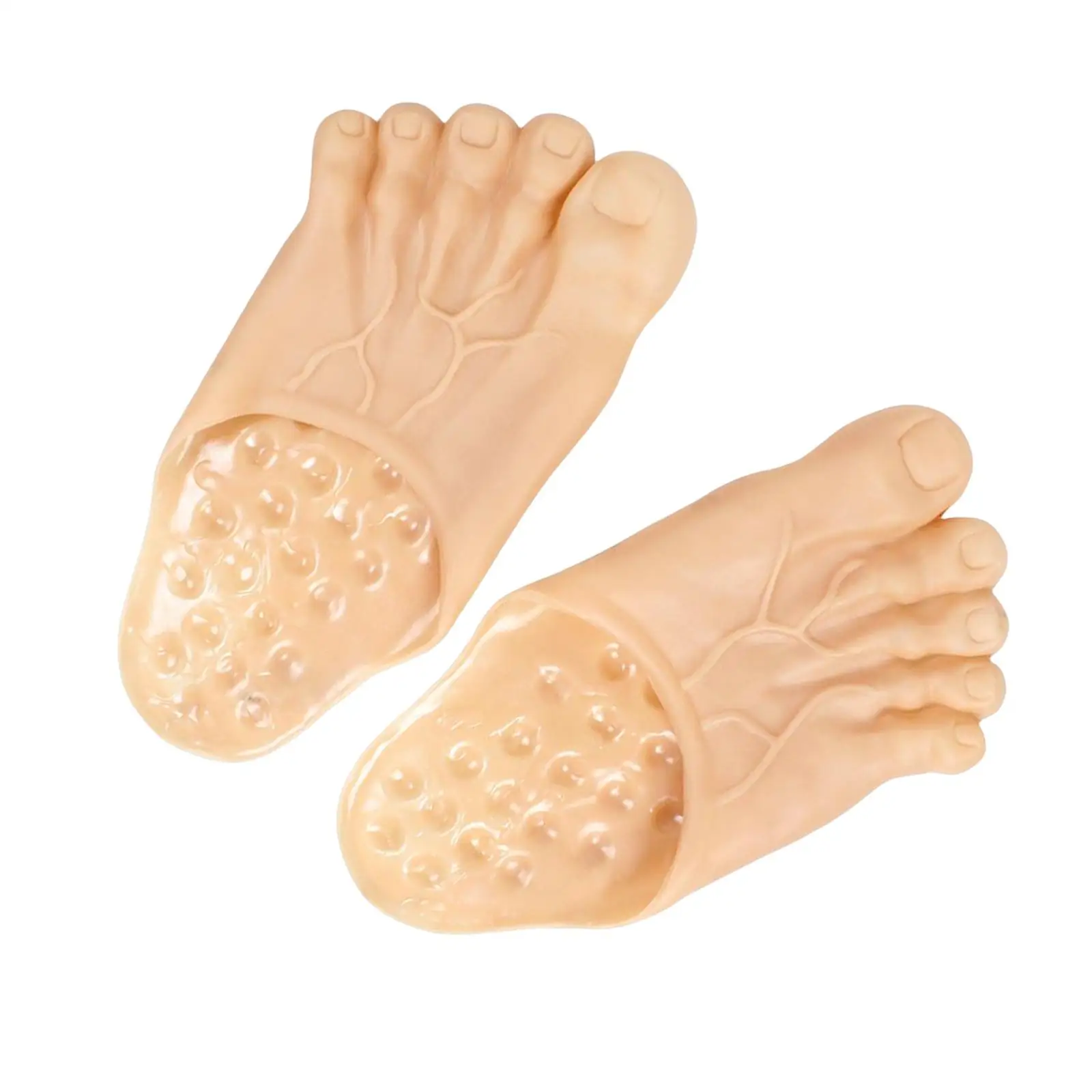 PVC Funny   Slippers Dress up Props Shoes for Women and Man Adults