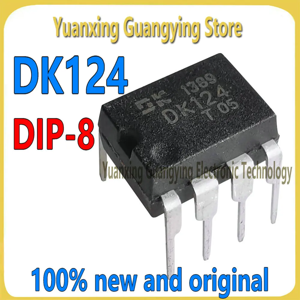 (5 pieces) DK124 DKI24 DIP-8 Switching Power Supply IC Chipset New and Original