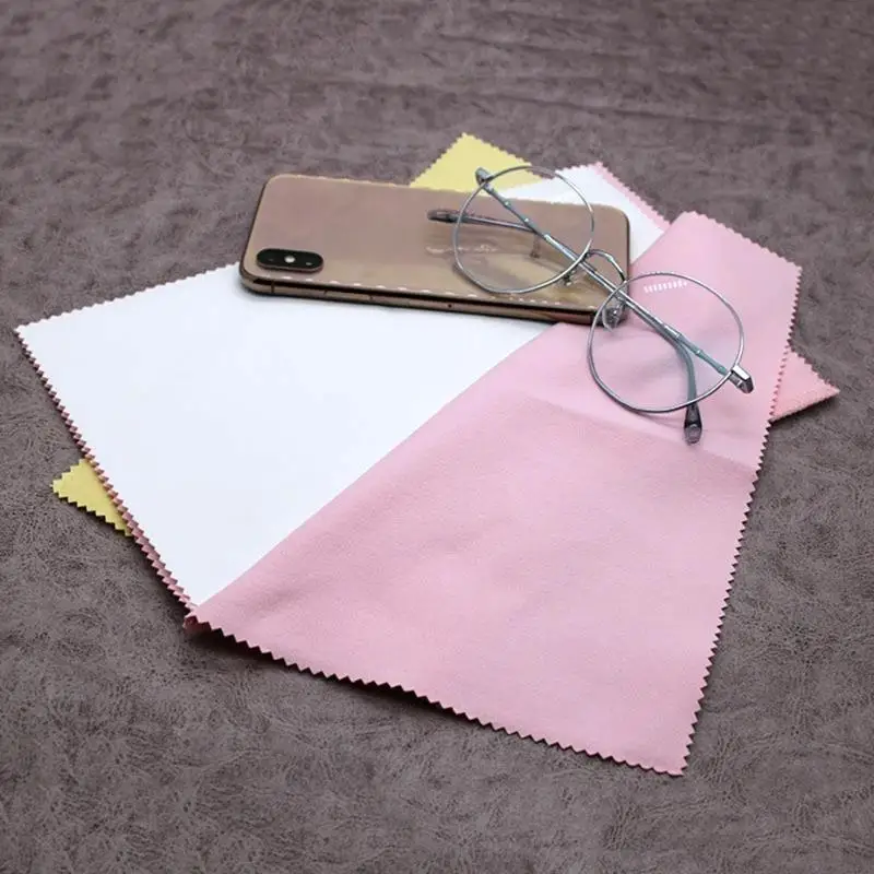 Silver Cleaning Cloth Double Sided Jewelry Polishing Cloth Reusable Polishing Cloths for Coins Watches and Cutlery