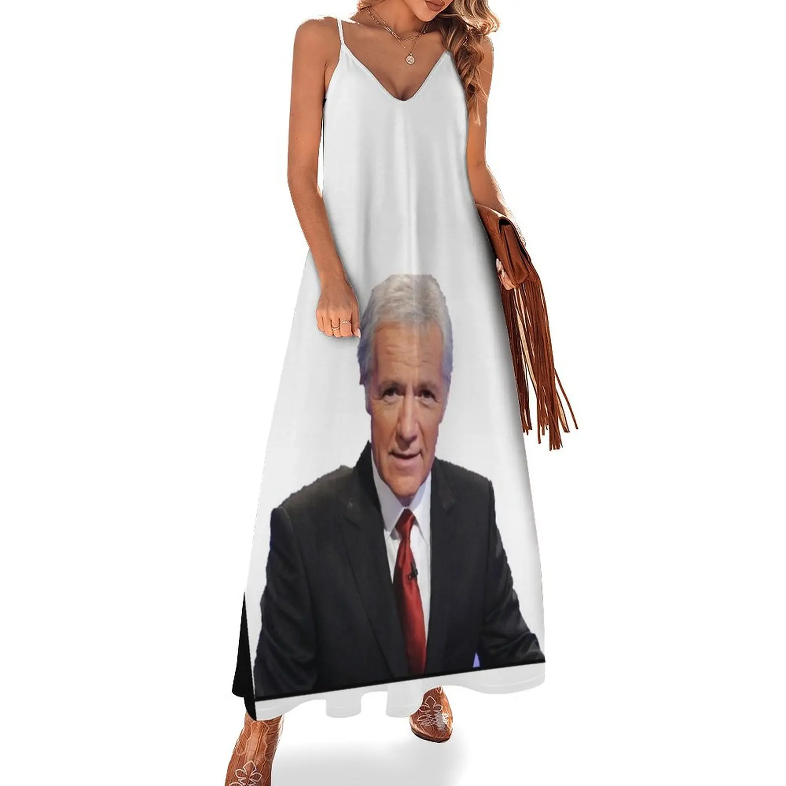 

Jeopardy! Sleeveless Dress Female dress elegant party dress for women 2025