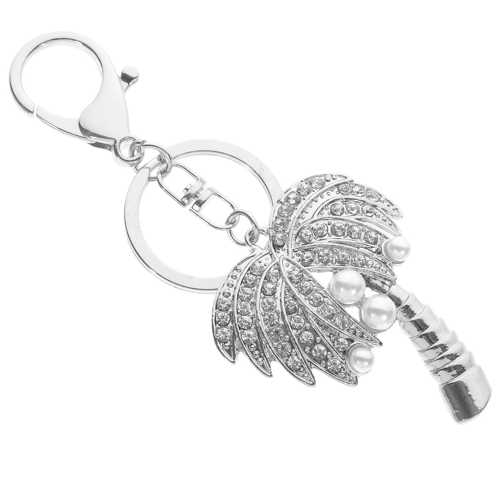 

Coconut Tree Keychain Backpack Charms Keychains for Backpacks Handbag Purses Zinc Alloy Pendant