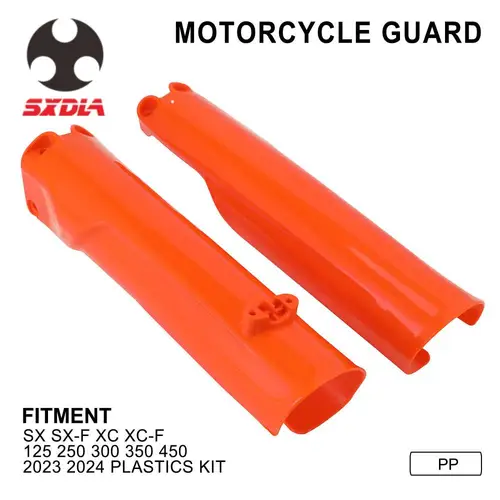 Imagen 2 del producto Protección de choque delantero para motocicleta, protector de horquilla delantera para KTM SX SX-F XC XC-F, 125, 250, 300, 350, 500, 2023-2024, Motocross