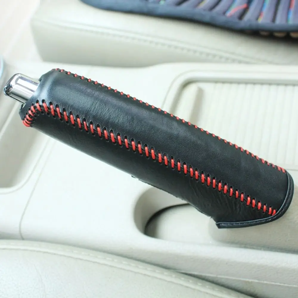 

PU Leather Handbrake Sleeve Anti-Slip Car Handbrake Cover Handbrake Protective Sleeve Hand Brake Protection Car Accessories