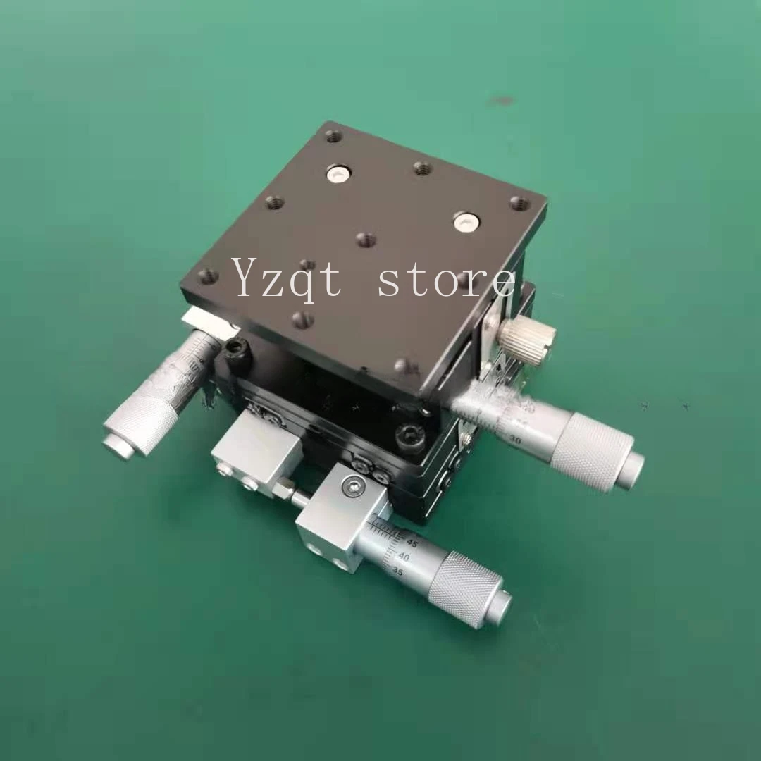 XYZ axis horizontal lifting LD60-LM LD60-RM LD60-CM manual displacement platform, manual sliding table
