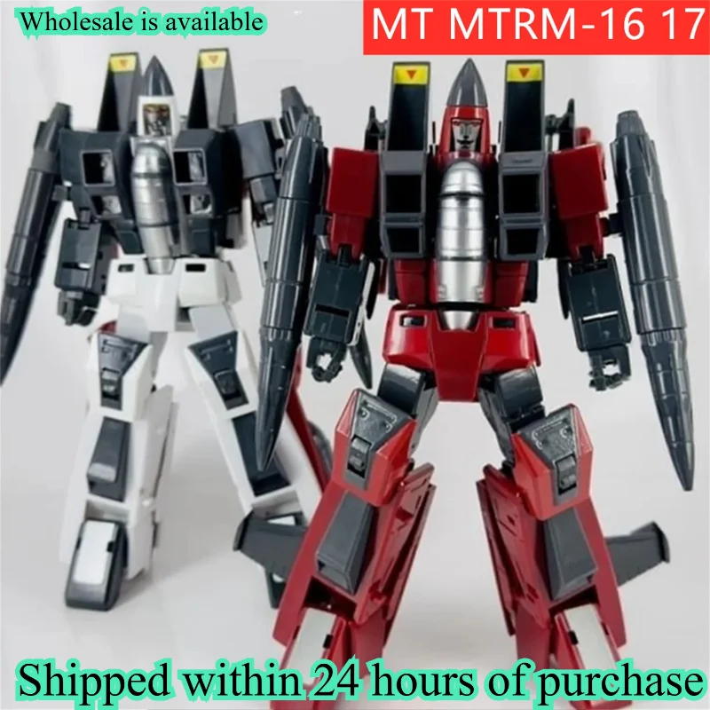 [IN VOORRAAD] Transformatie Maketoys MT MTRM-16 Thrust Jetstream MTRM-17 Ramjet Booster Action Figure met doos