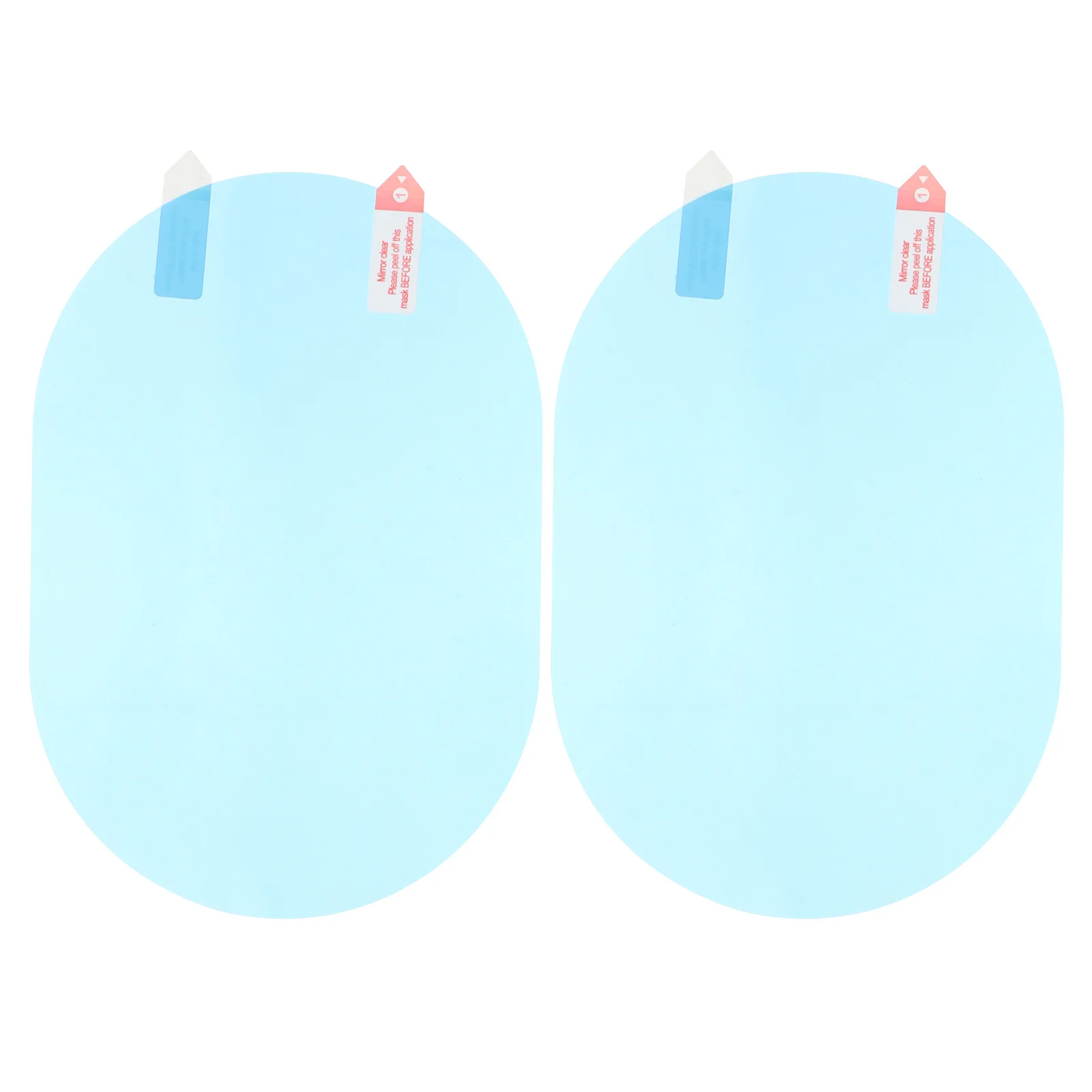 

2Pcs Car Rearview Mirror Rainproof Film Anti-Fog Transparent Waterproof Coating Universal for Cars Trucks Side Mirror Protector