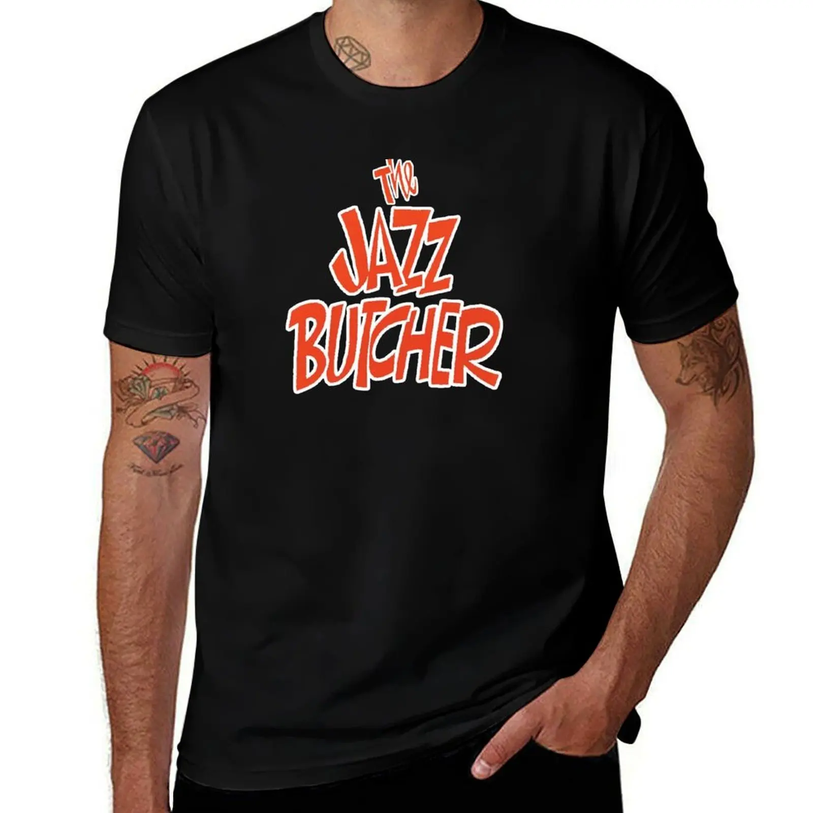 

The Jazz Butcher Logo T-Shirt t shirts for man cotton soft t shirts for man pack cotton T-Shirt
