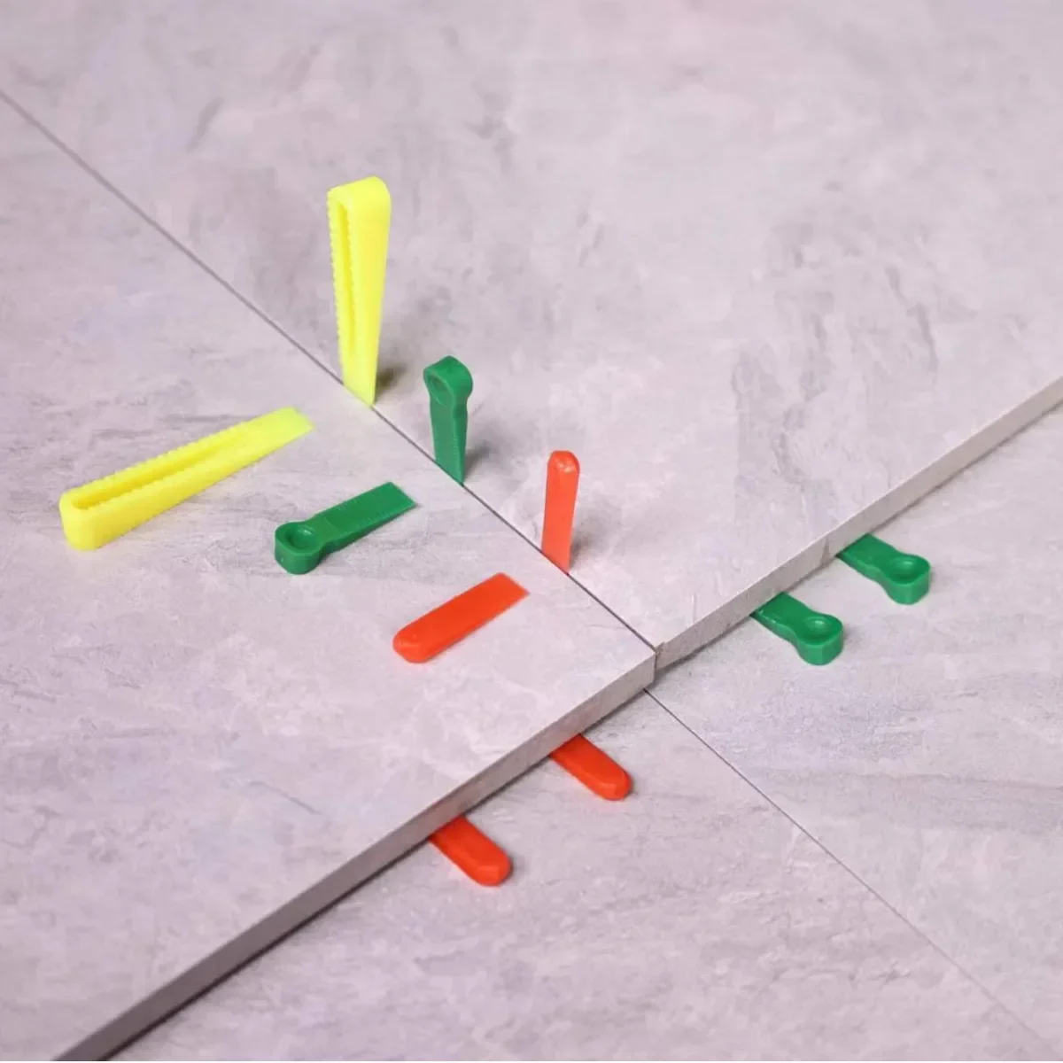 100-300 قطعة فواصل سيراميك قابلة لإعادة الاستخدام نظام تسوية بلاط إسفين مقاطع موضع لأدوات بناء فجوة تثبيت أرضية الحائط #2