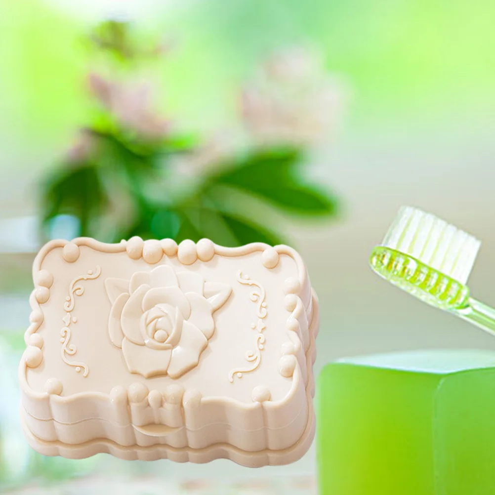 

Rose soap box soap case soap dispenser soap containersoap holder plastic soap box soap rack
