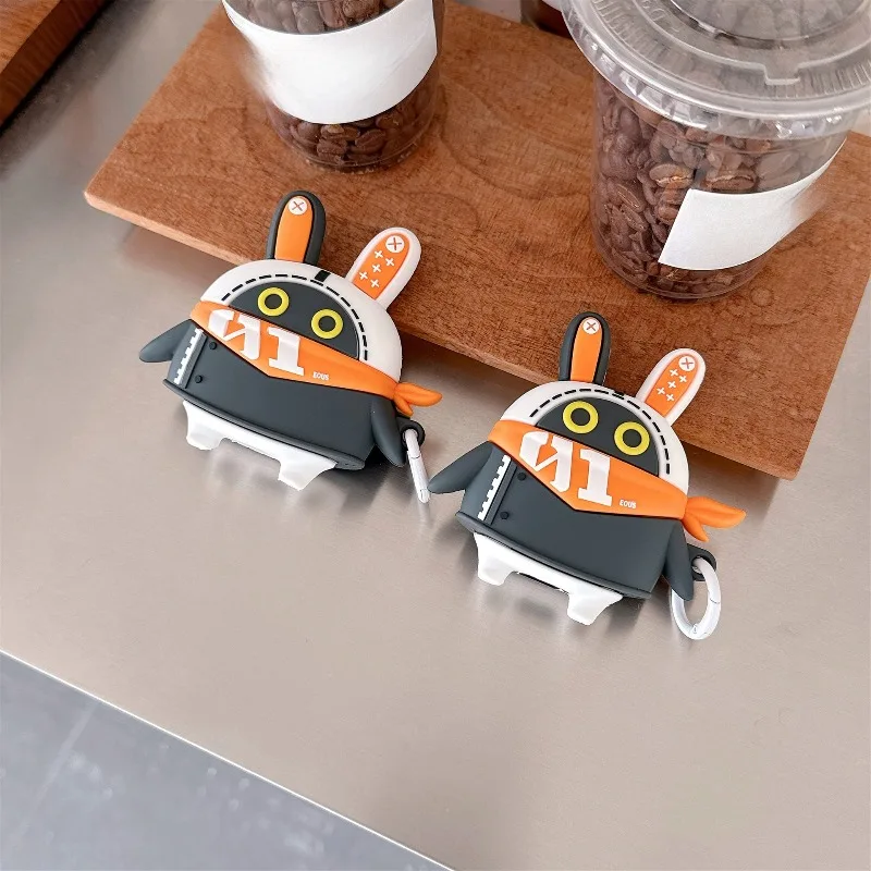 Hot Zenless Zone Zero Bangboo Cosplay Earphone Case for Airpods 1 2 3 4 Pro 2 Wireless Bluetooth Headset Protective Soft Cover