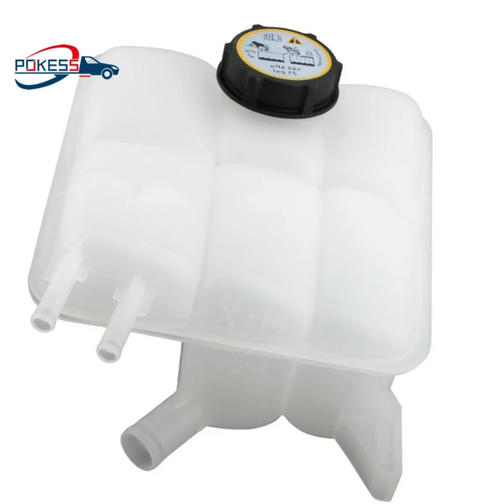 

5M5H8K218AA 3M5H8100AD Расширительный бак радиатора двигателя с крышкой для Ford Focus MK3 C-Max Kuga Volvo S40 V50 часть охлаждения двигателя