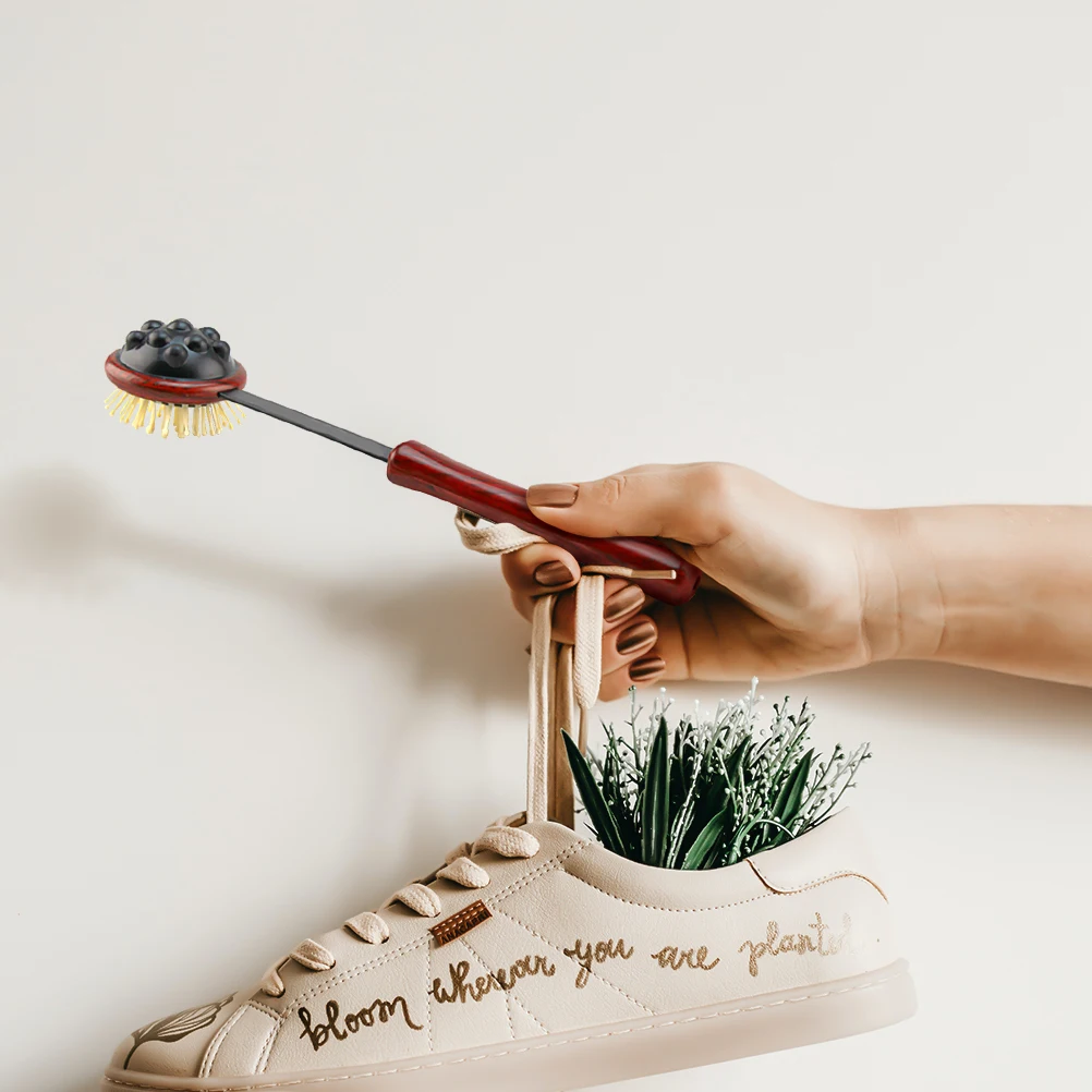 

1 шт., массажный молоток для спины, ручной массажер с длинной ручкой для релаксации тела, стимулирует кровообращение, улучшает метаболизм, снимает усталость