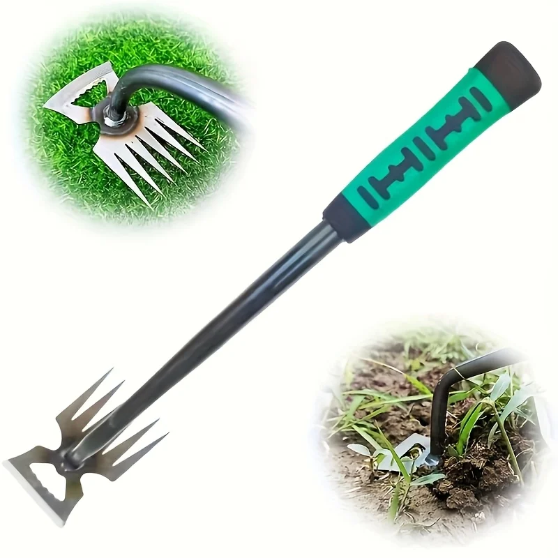 

1set Retractable Garden Hoe For Home Use – Multi-Functional Tool For Weeding Digging Popular Gardening Tool Set