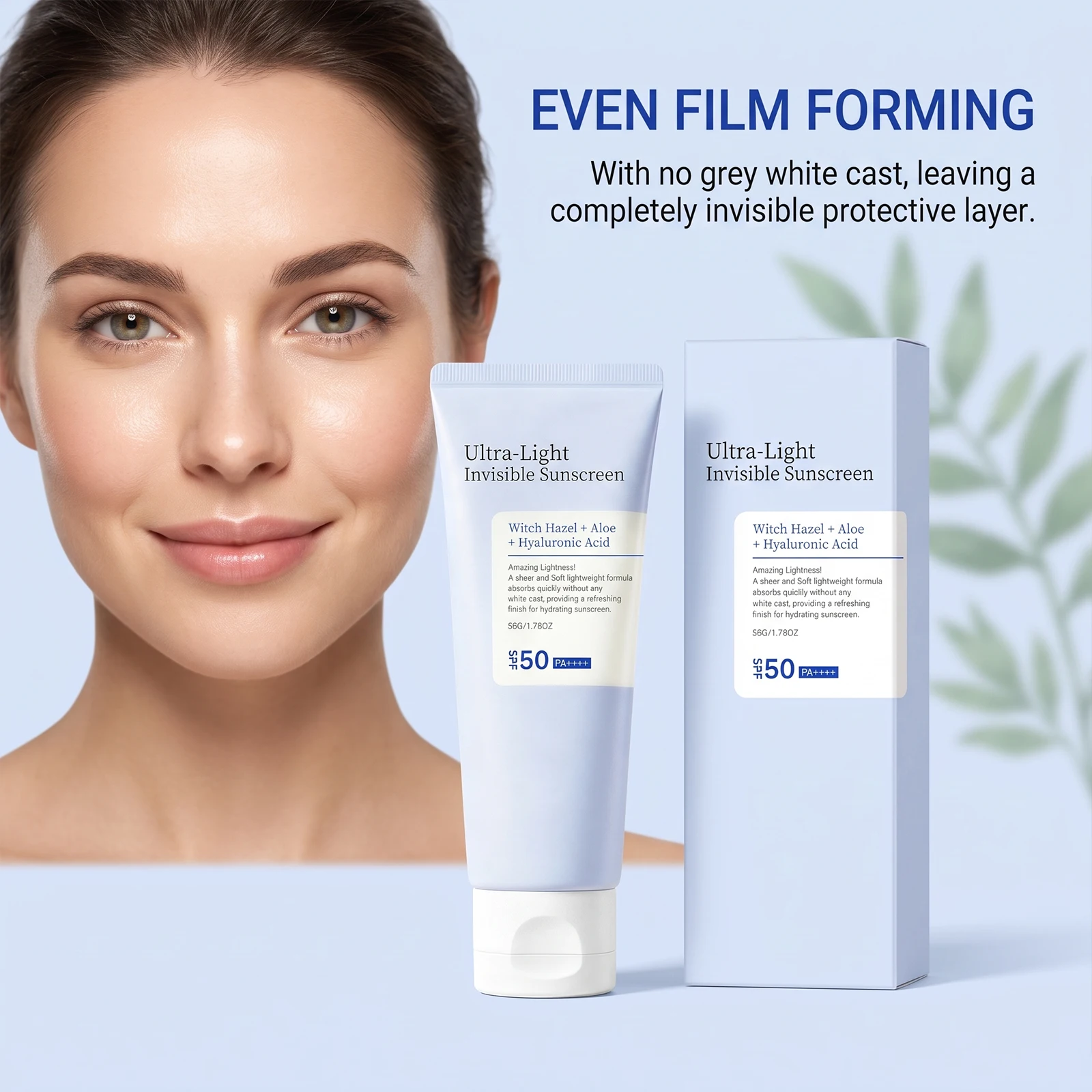 Ultra-Light Invisible Sunscree - Spf 50 Sunscreen ulasan dan harga