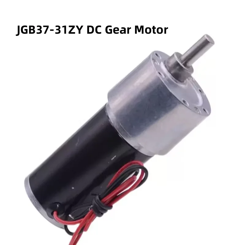 

12V24V JGB37-31ZY DC Gear Motor Eccentric Shaft All-Metal Gear High Power Large Torque With Bracket/CCM2 PWM Controller DIY Mode