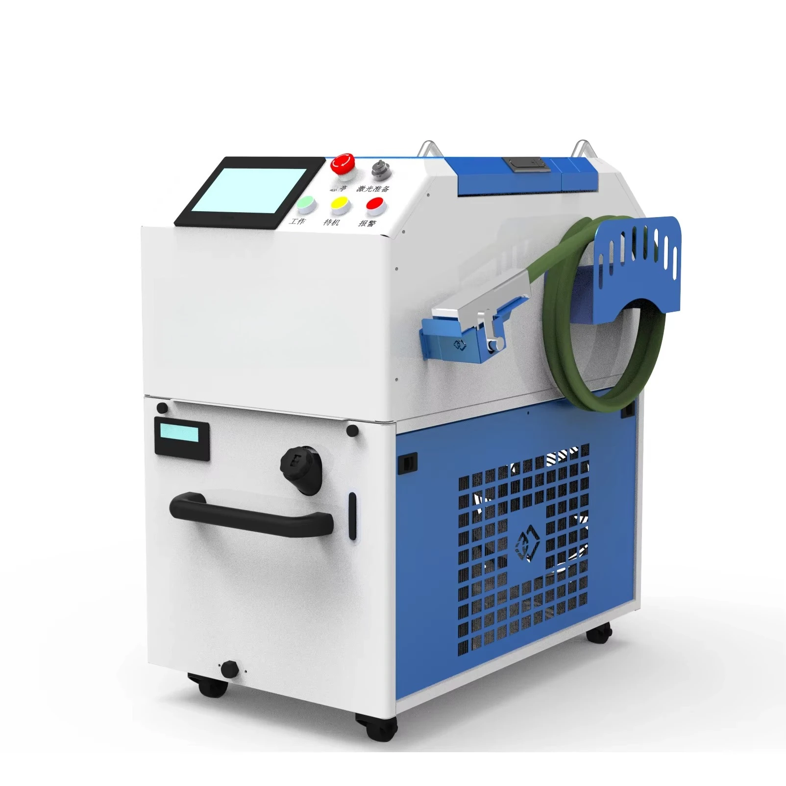 Professional 2000w Laser Rust Removal Machine High Efficiency For Industrial Metal Derusting Support OEM