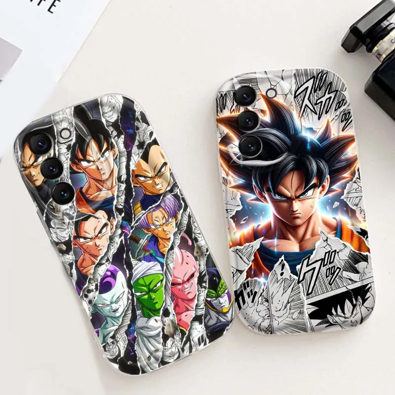 

Dragon Ball Anime Cool Phone Case For Samsung S25 S24 S23 S22 S21 S20 A04 A05s A05 A06 Ultra Plus FE 5G Wave Oil