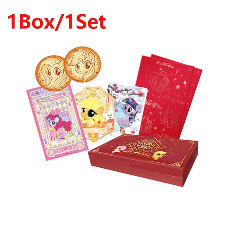 

KAYOU Genuine My Little Pony Friendship Is Magic Card Eternal Friendship New Year Gift Box Pack Collectible Cards Kids Toys Gift
