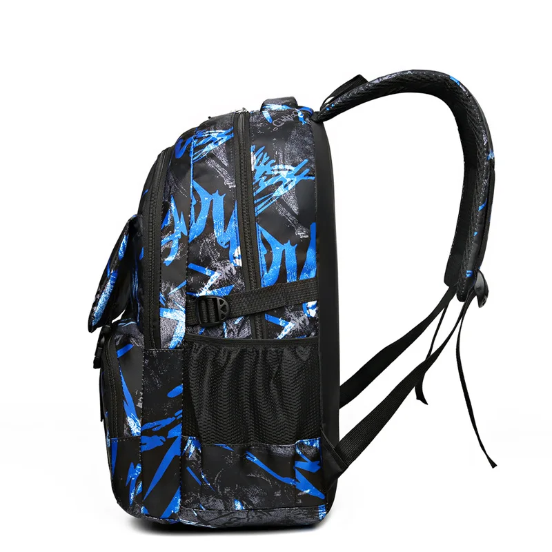 Korean Style TrendySchool Bag for Middle and High SchoolStudents Fashionable Camouflage Travel Large Capacity Computer Backpack