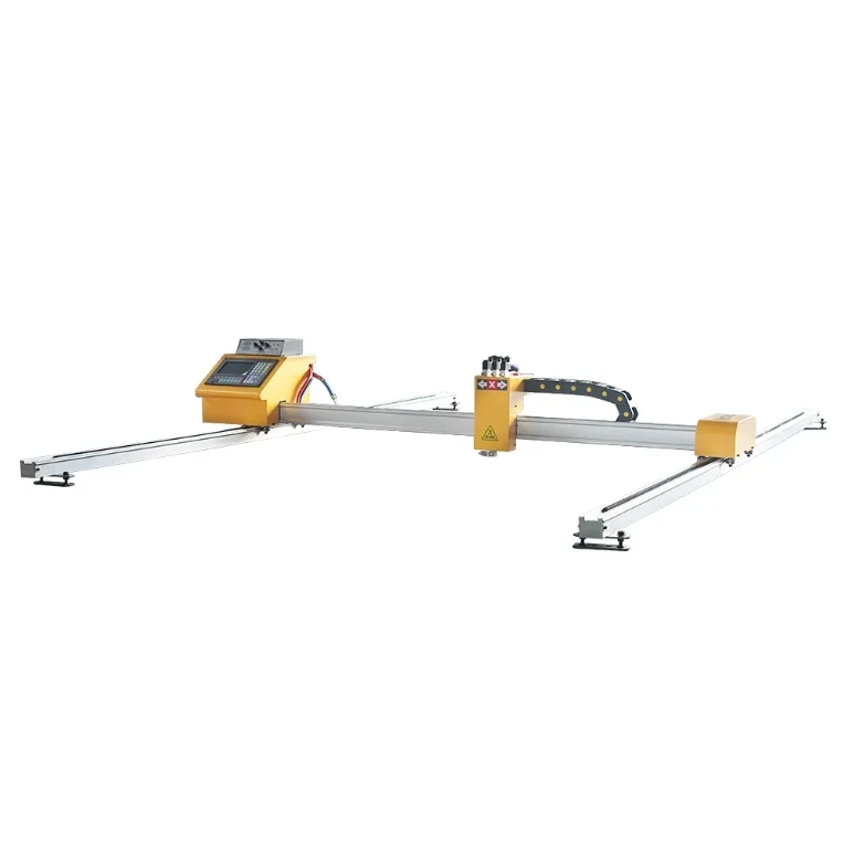 Portable Plasma Cutting Machine with Built-in Air Compressor for Onsite Steel Iron Metal Fabrication Work