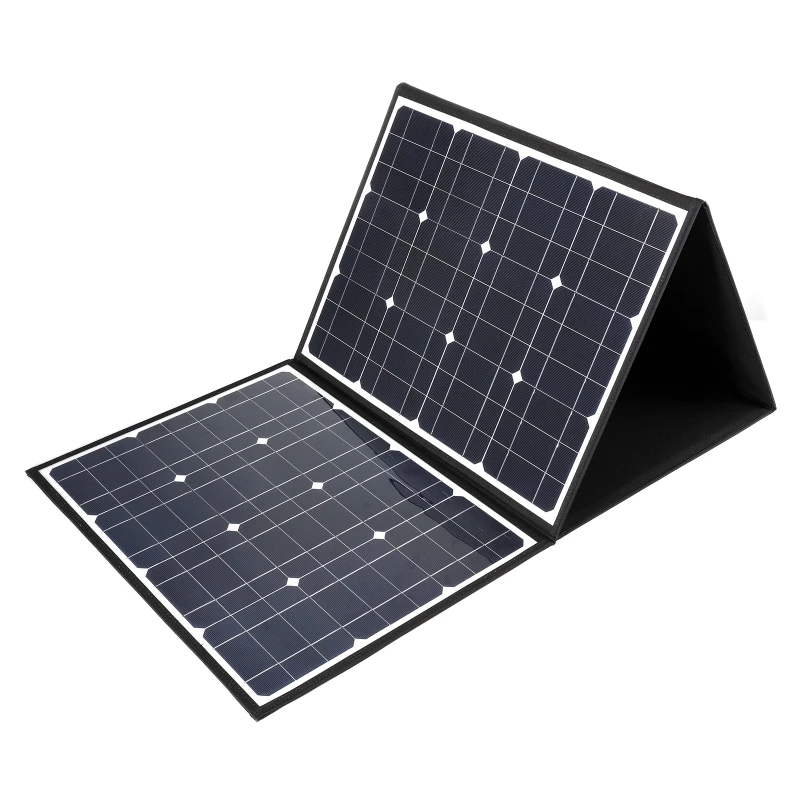 1000W/㎡ Solar Panel Portable Folding Bag Solar Charger 18V Outdoor Power Supply for Home Mobile Phone Power Generator Caming