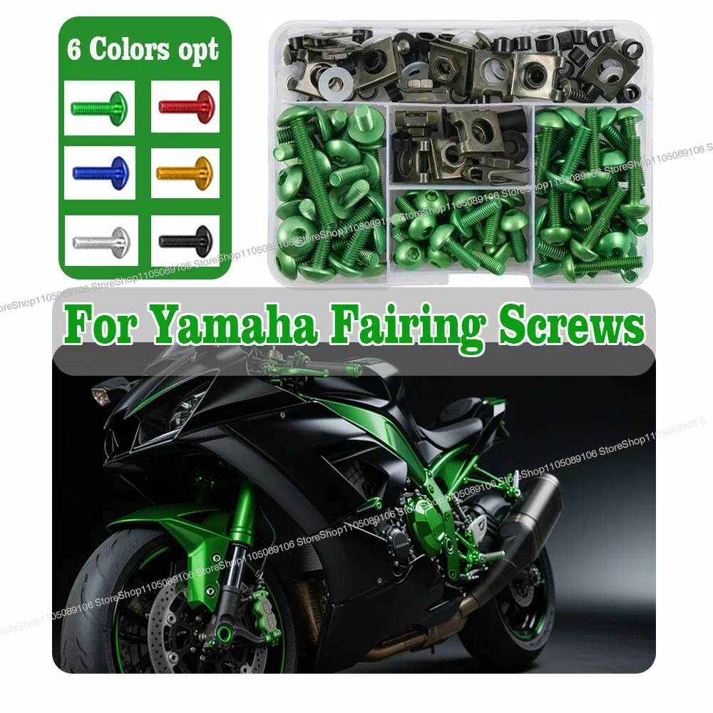 

For Yamaha MT 07 09 10 03 125 SP MT07 MT09 Tenere 700 Tracer 9 GT 900 9GT 900GT Motorcycle Tracer9 Fairing Screws Set Bolts Kit