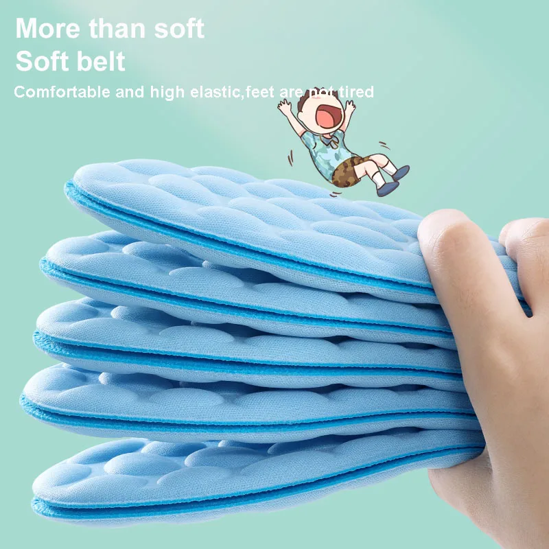 Soft Massage Insoles Sport Memory Foam Cushion Deodorant Pads Running Insole Man Women Arch Support Shoe Inserts 1 Pair