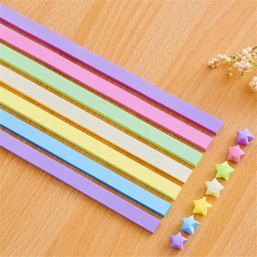 540 Sheets Origami Paper Stars DIY Hand Crafts Origami Lucky Star Paper Folding Origami Star Paper Strips for Paper Arts Crafts