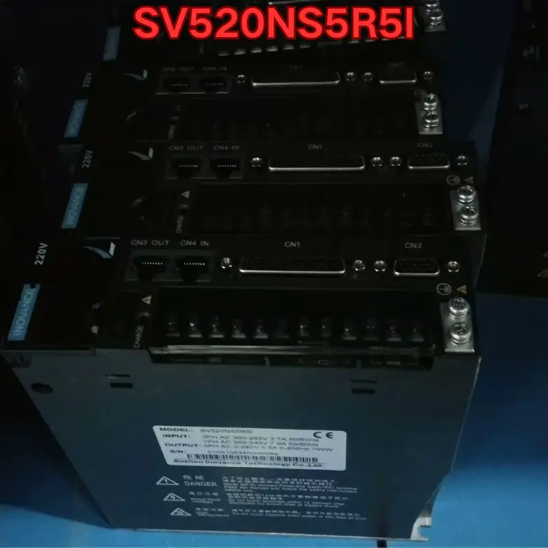 Second-hand SV520NS5R5I servo drive in good working condition Latest quotation in September 2026