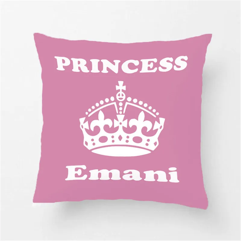 Customized Kids Girls Birth Gift Personalized Birth Stats Pillow Cover Nursery Pillow Cover Home Decorative Cushion Cover