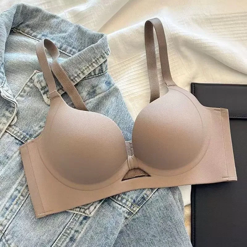 Zvedání malých prsou pro zobrazení velkých prsou, spodní prádlo pro podporu horní části žen a prevenci ochabování, žádné ocelové kroužky, žádné stopy, podprsenka - náhled 6