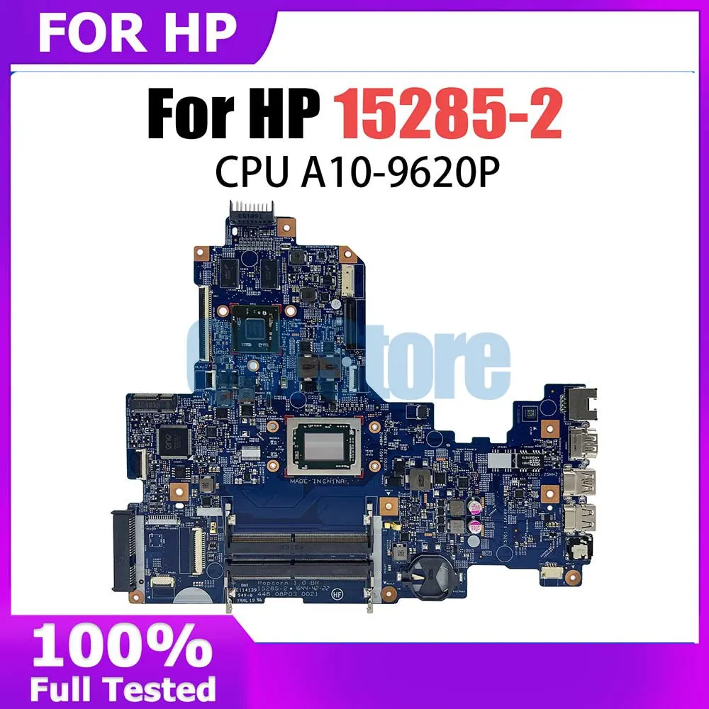 

For HP 17-Y 17Z-Y Notebook Motherboard 15285-2 DDR4 With A10-9600 CPU 856769-601 100% Test Works Properly