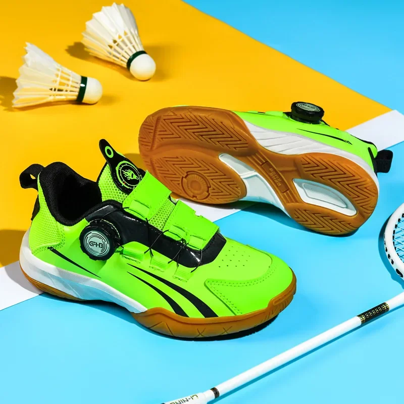 

Mens Badminton Shoes Professional Sports Shoes for Women Breathable Indoor Court Sneakers