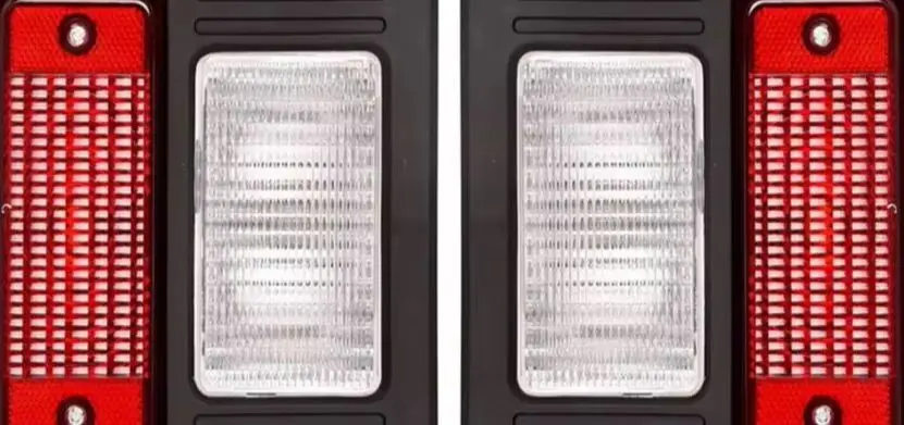 2X Conjunto de luces traseras 6670284 para Bobcat S300 S330 S450 S510 S530 S550 S570, pieza de repuesto de luz trasera para cargadora de dirección deslizante