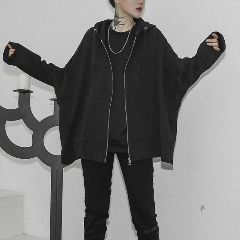 

XS-5XL Mens Autumn Hoodie Oversize Dark Style Sweatshirt Streetwear Fashion Hip Hop Outdoor Campus Jacket Men'S Clothing 2025new