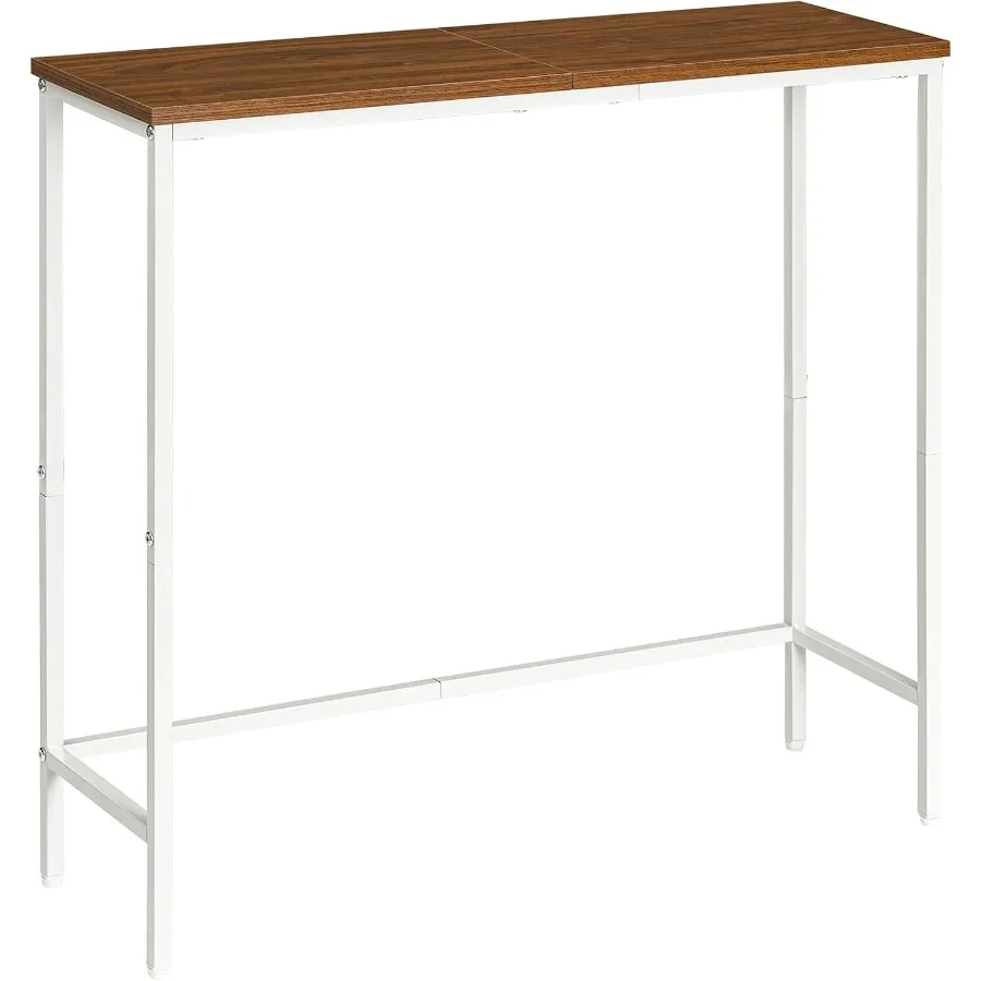 طاولة وحدة التحكم الضيقة 29.5 طاولة مدخل صغيرة رقيقة طاولة أريكة طاولة جانبية عرض الجدول لغرفة النوم المدخل غرفة المعيشة بهو ث #1