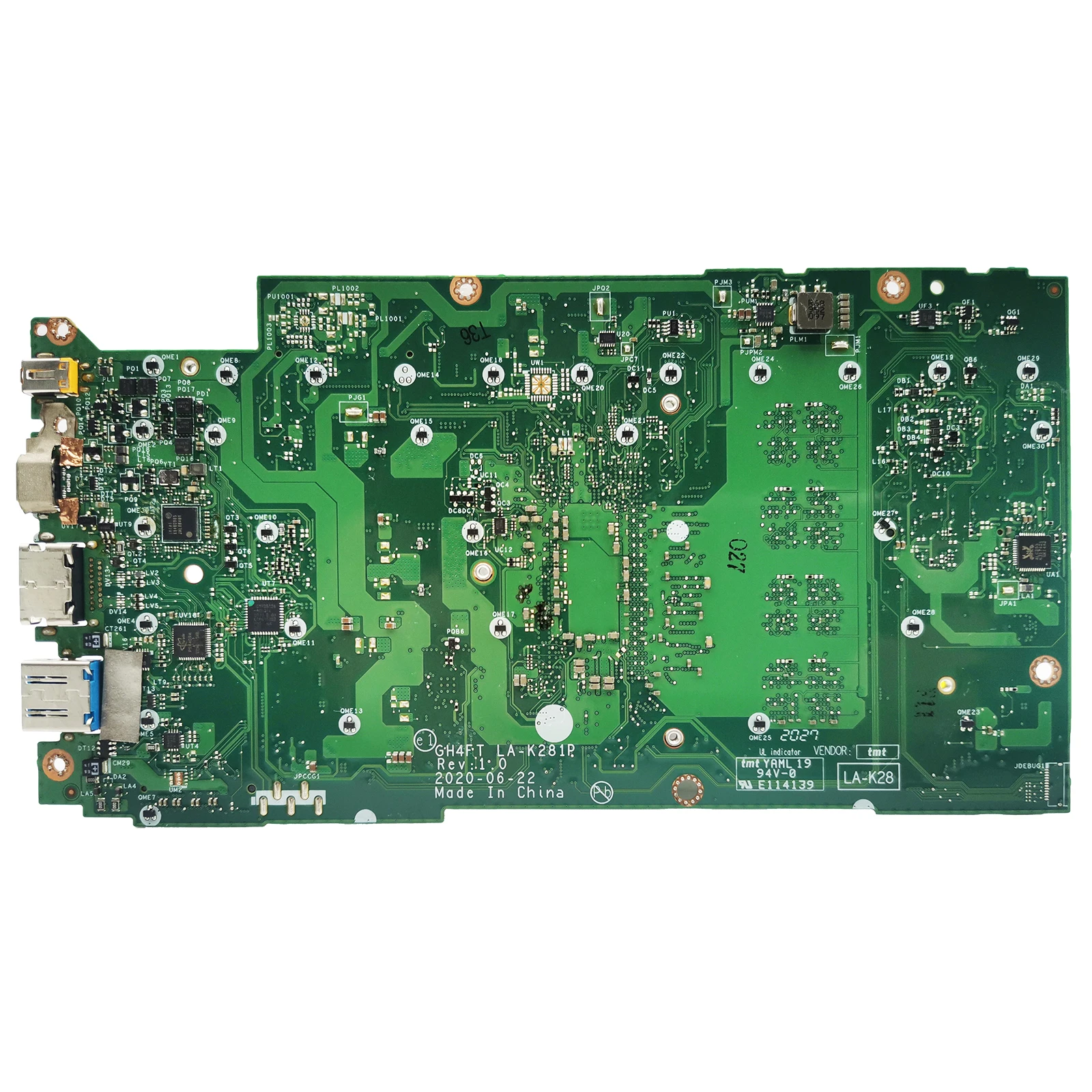 Placa-mãe do portátil para Acer, GH4FT, LA-K281P, placa-mãe para Acer Swift 3, SF314-59, N19C4, NBA0P11001, i3, i5, i7, 11o processador central, 8GB, 16GB RAM