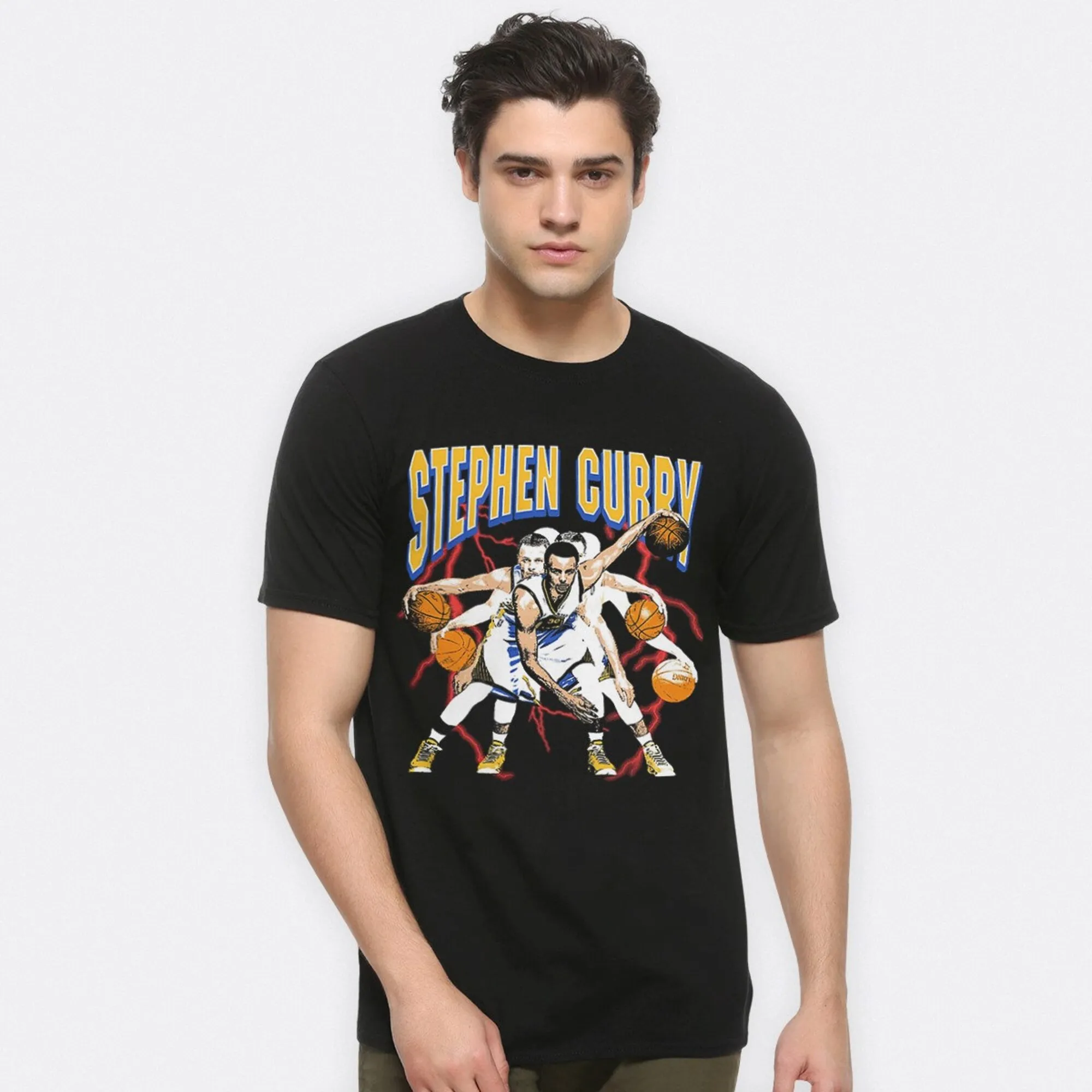 Stephen Curry Basketball T-Shirt, 100% Cotton Shirt, Men's and Women's Sizes (STC-820031)