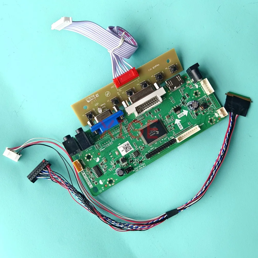 

Controller Driver Board For B116XTN02.0 B116XTN04.0 DIY Kit DVI VGA HDMI-Compatible Laptop Matrix LVDS 40 Pin 1366x768 11.6"