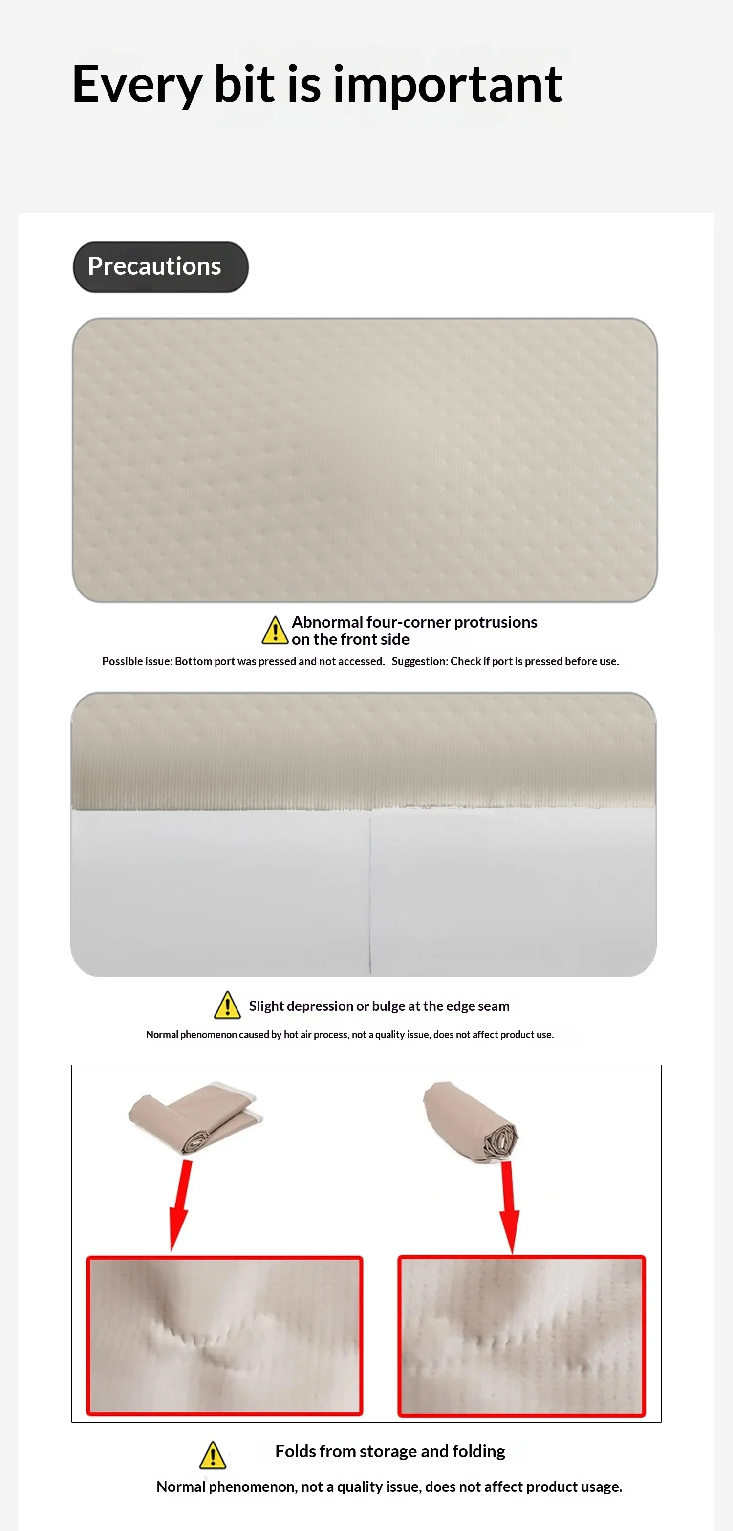 Lohascamping Air Mattress Compact Folding Sleeping Bed Camping Tent Mat 1-2 Person Inflatable Mat 10cm Thicken Sleeping Mat