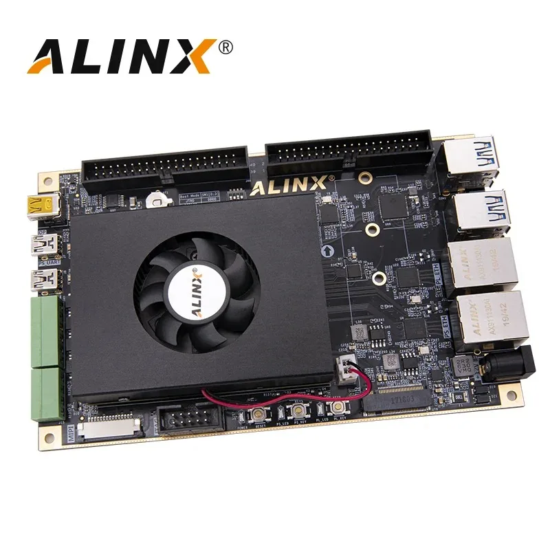 ALINX AXU5EVB-E: Xilinx Zynq UltraScale+ MPSoC ZU5EV FPGA Board Vitis-AI DPU 4K Video